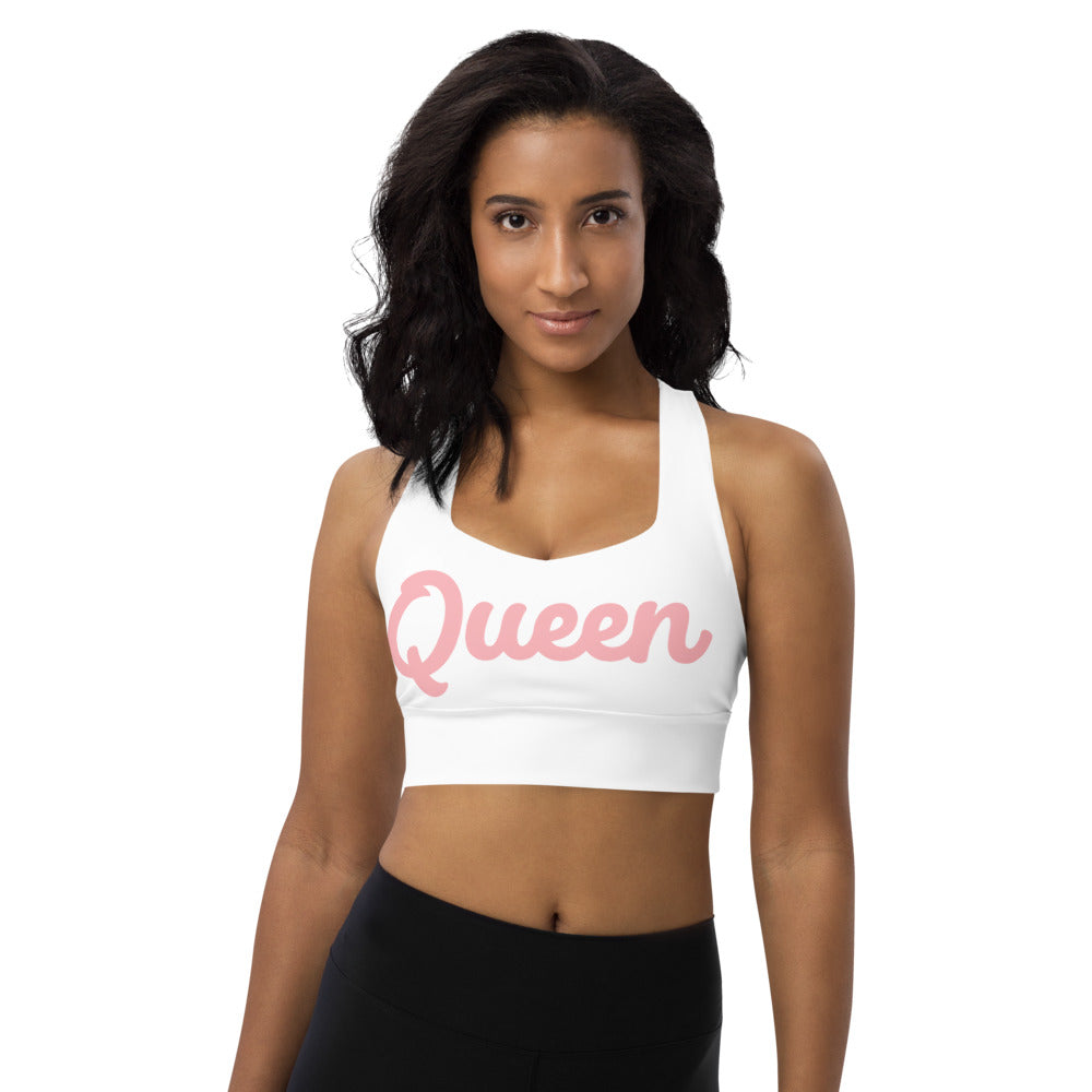 Longline sports bra